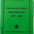 Niilo Lauttamus Bibliografia 1957-1999-Simo Sjöblom - pikkukuva 1