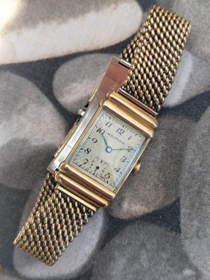 Waltham art Deco kello