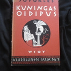 SOFOKLES - kuningas oidipus v 1937 - pikkukuva 1