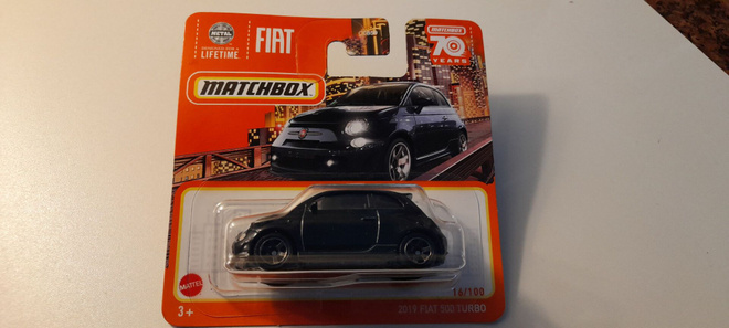 Matchbox / Fiat 500 Turbo