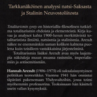Hannah Arendt: Totalitarismin synty - pikkukuva 2
