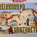 Kelkkakilpa hiihtoretki lautapeli. Tactik - pikkukuva 1