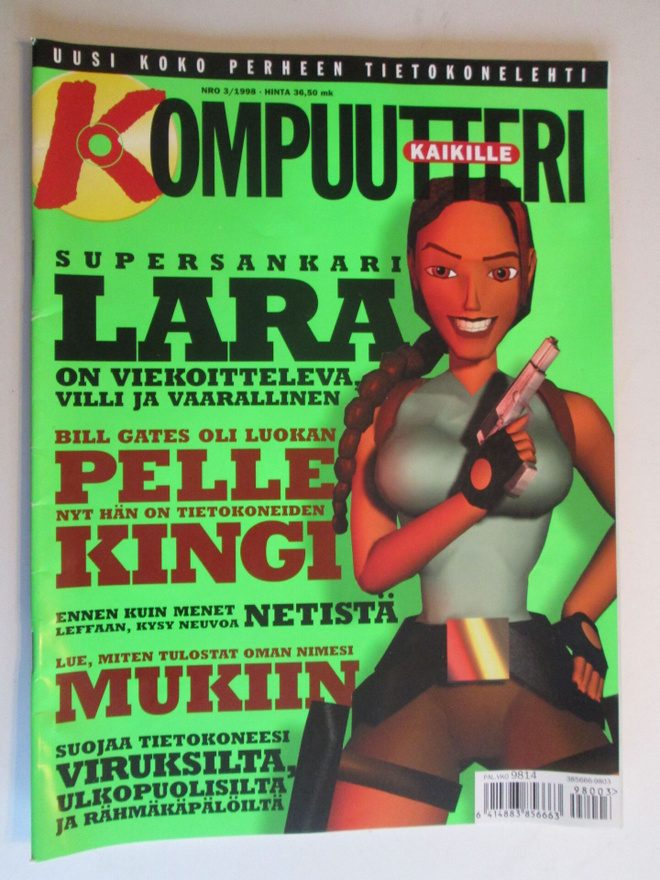 KOMPUUTTERI TIETOKONELEHTI 3/1998 SIS.LUETTELO KUVA 2 ja 3