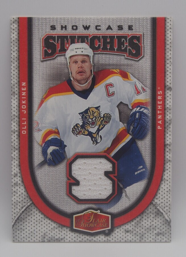 2006-07 Flair Showcase Stitches Olli Jokinen