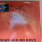 BLACK ROSE - BOYS WILL BE BOYS UK -84 EX+/EX LP - pikkukuva 1