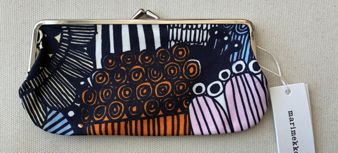 Marimekko kukkaro, Siirtolapuutarha-printti  *uusi**