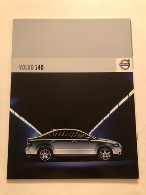Myyntiesite - Volvo S40 - 2/2007