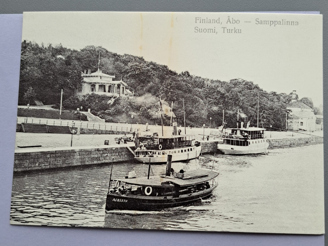 Turku, Finlandia88, näköispainos vanhasta kortista,