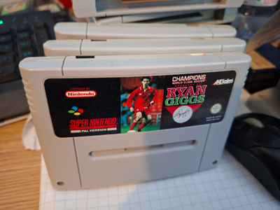 SNES Ryan Giggs World Class Soccer