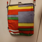 Marimekko rinki olkalaukku isokukkaro värikäs - pikkukuva 1