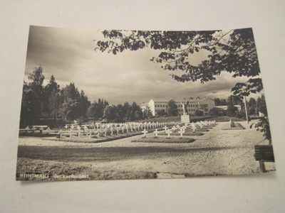 VANHA Postikortti Rihimäki 1950-l Alkup.Mallikappale