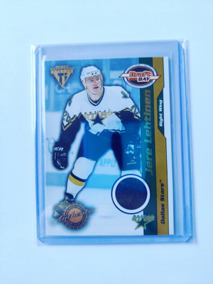 Jere Lehtinen 2001 Pacific Draft Day Game-Worn Jersey /520