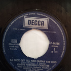 SINGLE- LEVY: YNGVE FORSSELS ORKESTER  DECCA F 44585 - pikkukuva 2