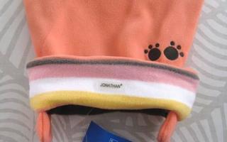 JONATHAN KORALLI/RAIDALLINEN FLEECE HATTU KOKO 52 EI HV! HKI