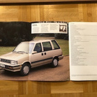 Esite Nissan Prairie K M10, 1986 / 1987 - pikkukuva 2
