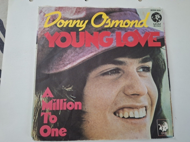 DONNY OSMOND - A MILLION TO ONE 7 " Sinkku
