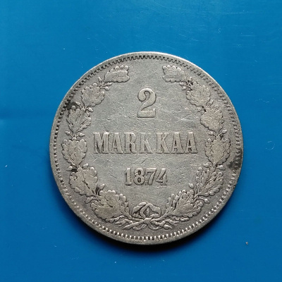 2 Markkaa 1874
