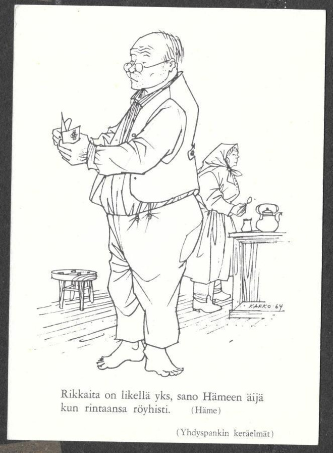 Rikkaita on likellä yks - Kakko-64