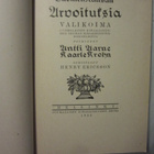 Suomen Kansan Arvoituksia Valikoima SKS 1922 Aarne / Krohn - pikkukuva 3