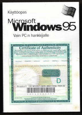 Windows 95 käyttöopas