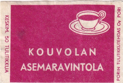 Kouvola. Kouvolan Asemaravintola   3/16