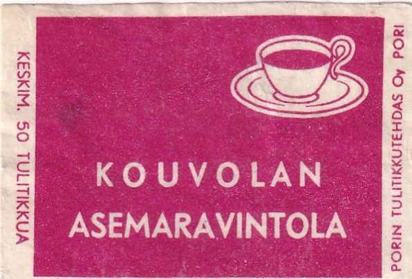 Kouvola. Kouvolan Asemaravintola   3/16