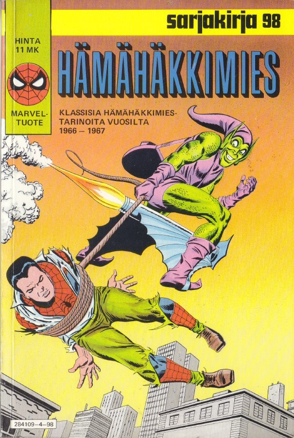 Semic sarjakirja  98 Hämähäkkimies (1984)