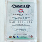 Jesperi Kotkaniemi - 18-19 Artifacts Rookie Auto Jersey /49 - pikkukuva 2