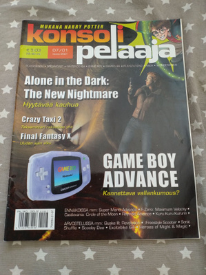 konsolipelaaja lehti 07/01