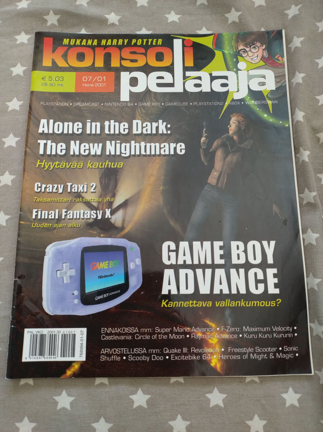 konsolipelaaja lehti 07/01