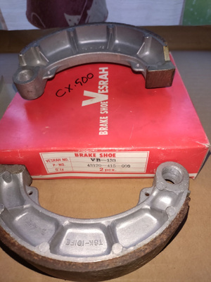 Jarrukengät ettei Honda CX500?