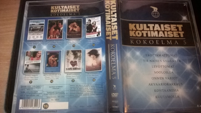 KULTAISET KOTIMAISET - KOKOELMA 5 (8DVD)