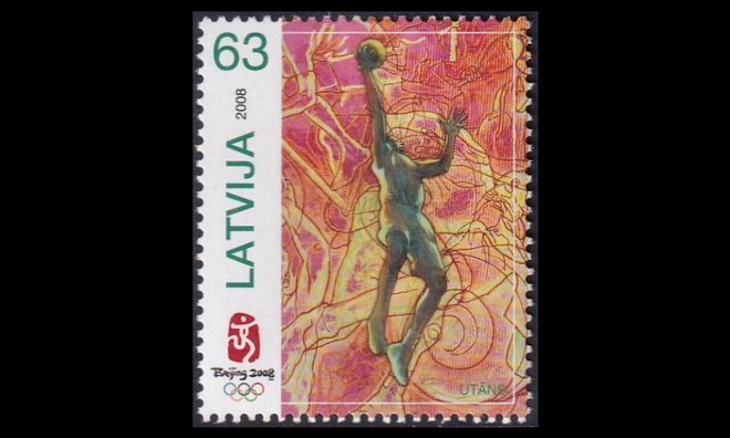 Latvia 737 ** Pekingin olympialaiset (2008)