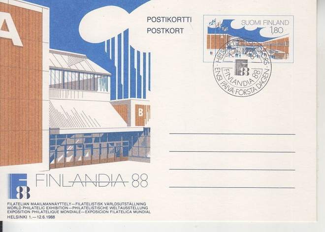 FDC finlandia 88 ehiö 1