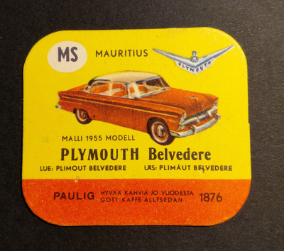 Paulig Plymouth Belvedere