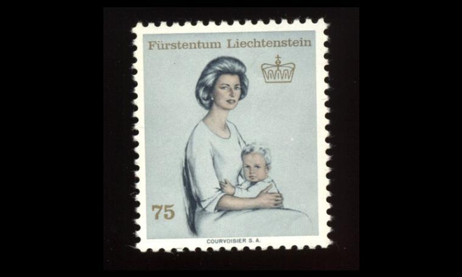 Liechtenstein 459 ** Prinsessa Gina (1965)