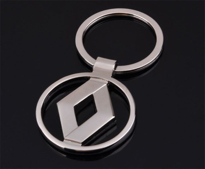 Metallinen Renault avaimenperä