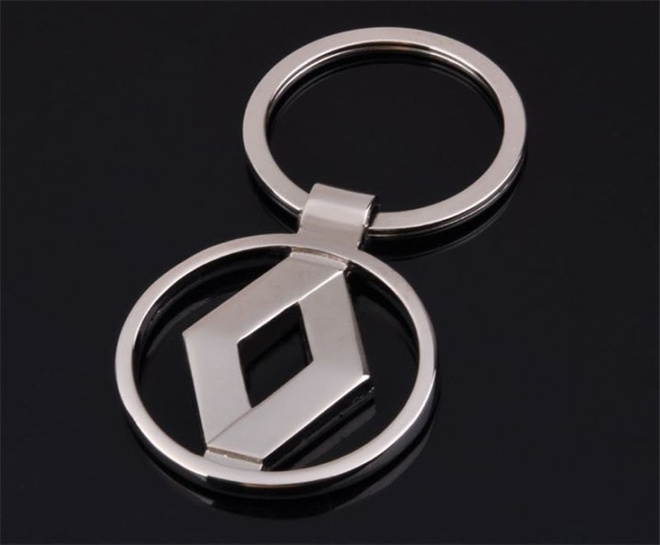 Metallinen Renault avaimenperä