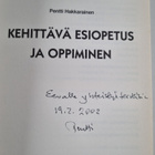 Pentti Hakkarainen : Kehittävä esiopetus ja oppiminen (si... - pikkukuva 3