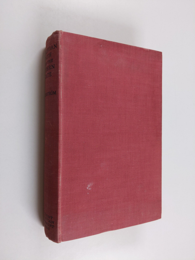Nils Ehrenström : Christian faith and the modern state : ...