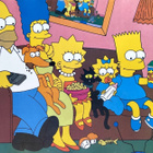 THE SIMPSONS On The Sofa – klassinen 90-luvun TV-seinäjulist - pikkukuva 1