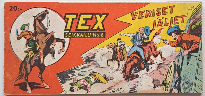 TEX seikkailu No 8 1953 (1. vsk)
