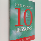 Jerry P. King : Mathematics in 10 lessons : the grand tour - pikkukuva 1