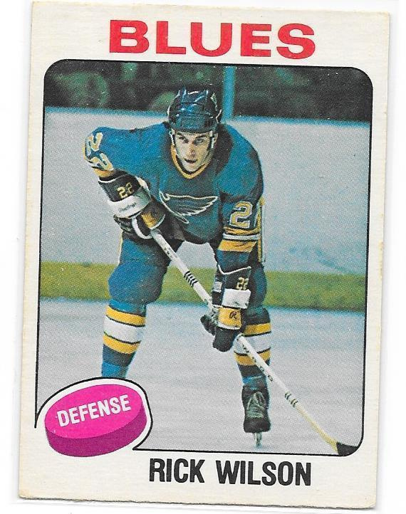1975-78 OPC #356 Rick Wilson St Louis Blues