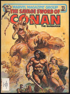 The Savage Sword of Conan the Barbarian No. 70 November 1981