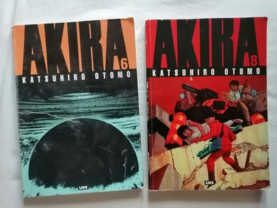 Otomo, Katsuhiro: Akira 6 ja 8 (1. painos)