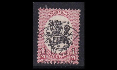 74 o M-17 1mk loisto Helsinki 19.IV.23 (1917)