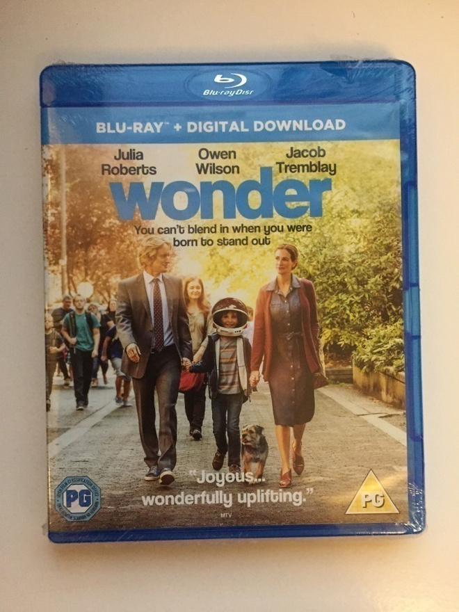 Wonder (Blu-ray) 2017 (Julia Roberts, Owen Wilson) IMDb 7,9