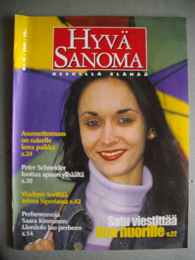 Hyvä Sanoma Nro 10/2001 (17.3)