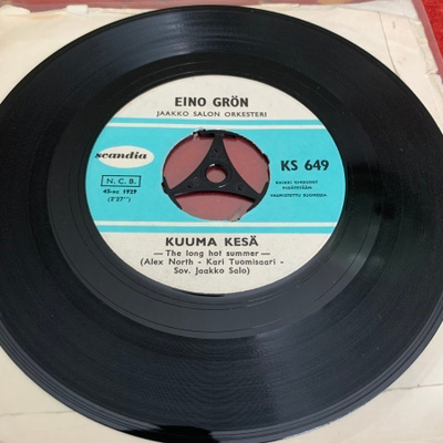 EINO GRÖN: Kuuma kesä * Kukkanen viestini tuo * FIN 1966